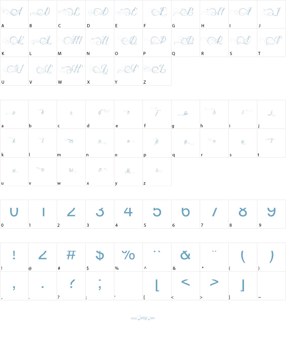 Diane de France Font Character